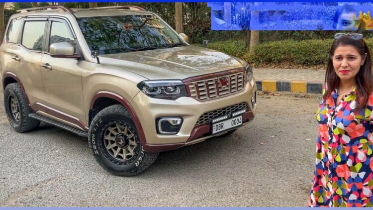 Modified Mahindra Scorpio N