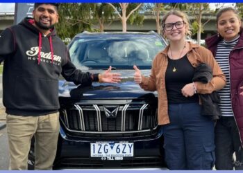 NRI Test Drives Mahindra XUV700 in Australia