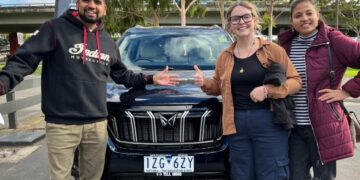 NRI Test Drives Mahindra XUV700 in Australia