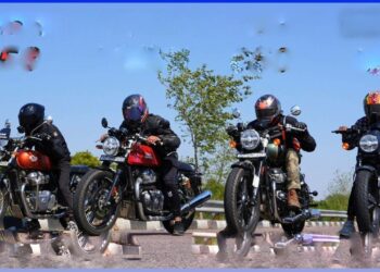 Royal Enfield Interceptor, Meteor, Shotgun, Continental Drag Race