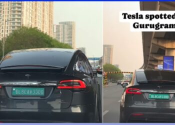 Tesla Model X Spotted in India