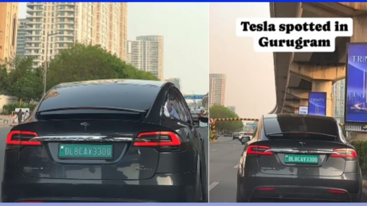 Tesla Model X Spotted in India