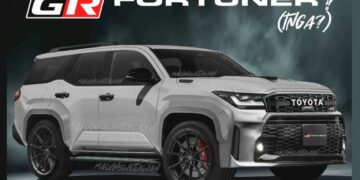 Next-generation Toyota Fortuner Rendering - Front Three Quarters