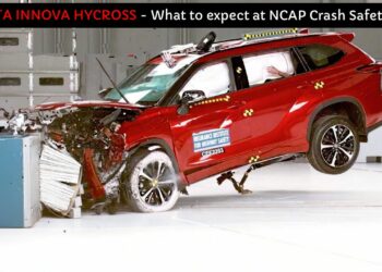 Toyota Innova Hycross Crash Safety Test