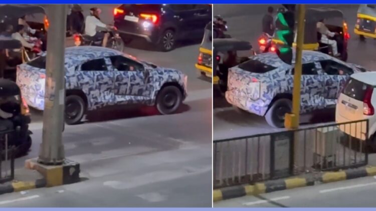 Mahindra BE.05 Electric SUV Spotted Testing
