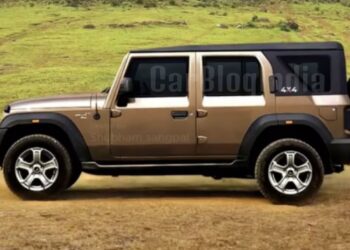 5-door Mahindra Thar Armada Side Profile