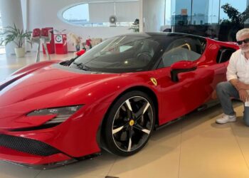 Ajith Kumar Ferrari SF90 Stradale