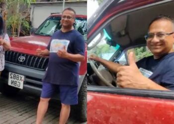 Man Drives Second Generation Toyota Land Cruiser Prado from London to Thane