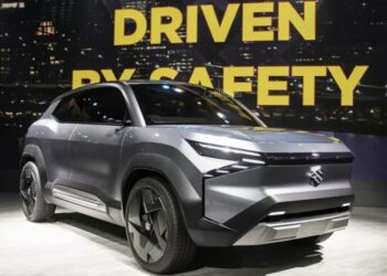 Maruti Suzuki eVX Driven by Safety Studio Image