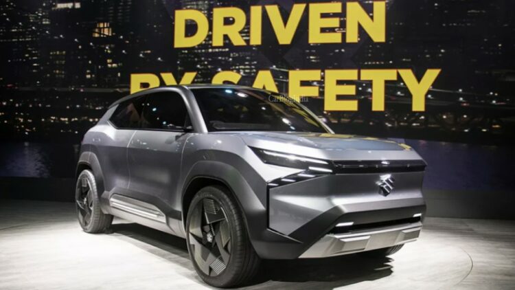 Maruti Suzuki eVX Driven by Safety Studio Image