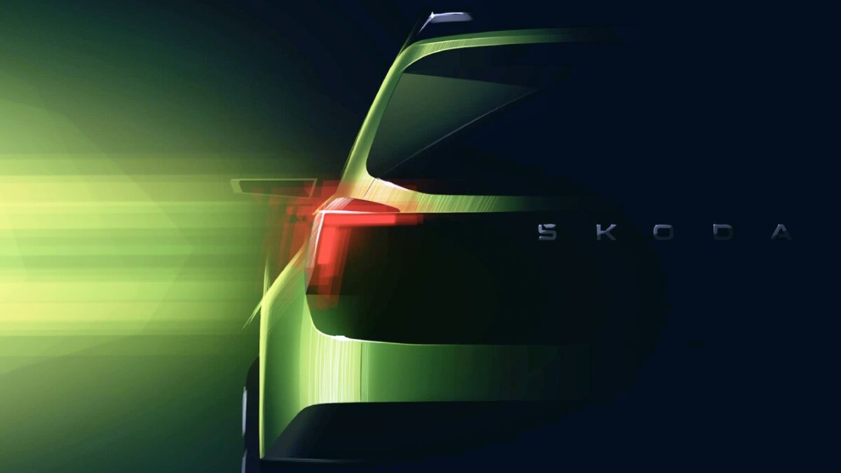 Skoda Sub-4-metre Compact SUV Teaser Rear