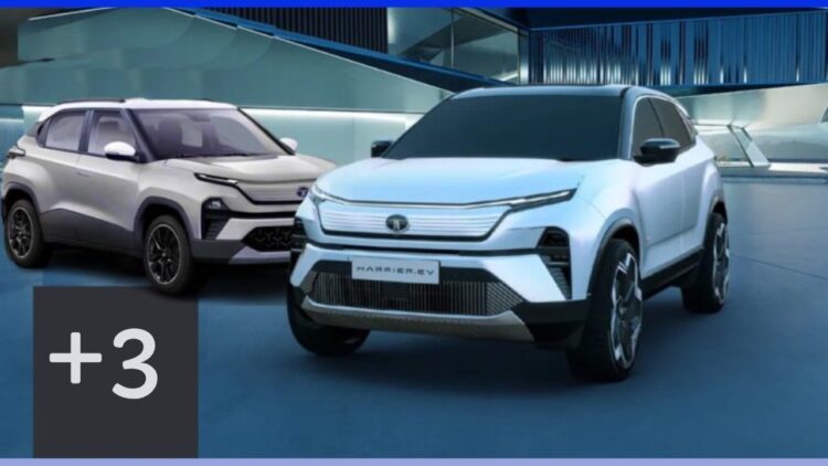 Upcoming Tata Cars in India 2024 - Punch Facelift Harrier EV