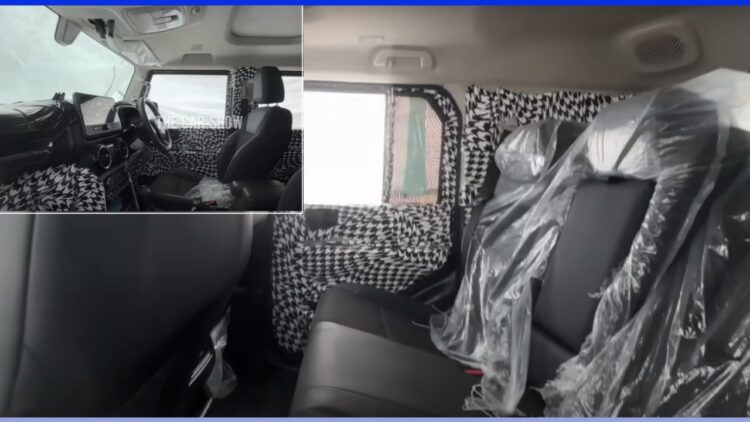 Mahindra Thar Armada 5-door Interior Revealed
