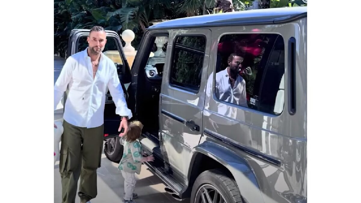 Philipp Plein with his Mercedes-Benz AMG G63