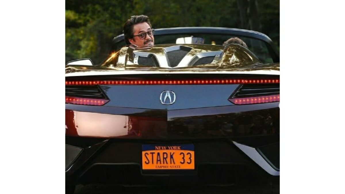 Acura NSX of Robert Downey Jr