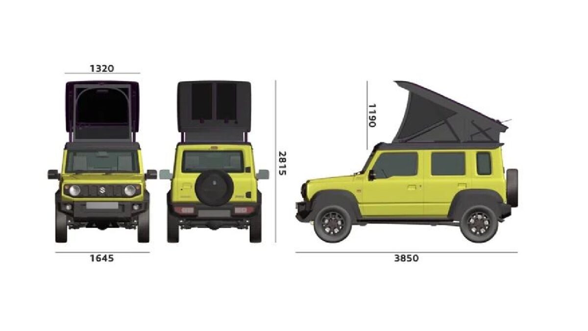Maruti Suzuki Jimny Pop-Top Camper Concept