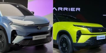 Tata CURVV vs Harrier Specs, Design, Features Comparison