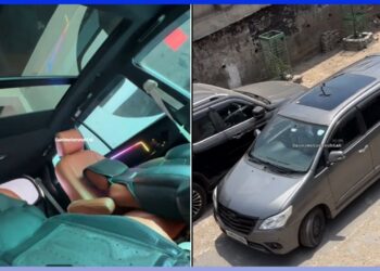 Toyota Innova with Aftermarket Panoramic Sunroof
