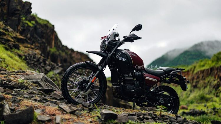2024 Yezdi Adventure_Magnite Maroon