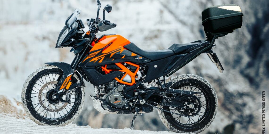 KTM 390 Adventure with free GIVI Top-Box