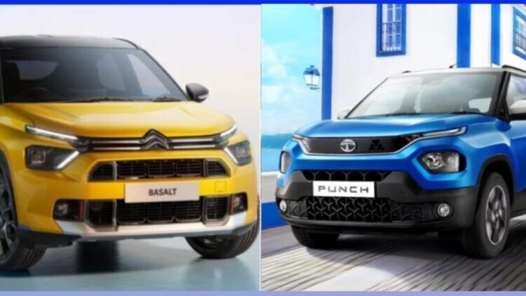 Citroen Basalt vs Tata Punch Specs, Price, Features, Mileage Comparison