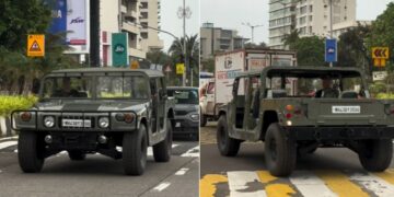 Humvee Seen in Mumbai