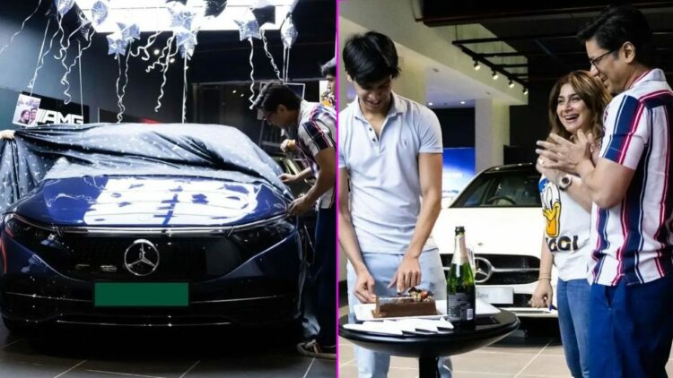 Singer Shaan Buys Mercedes-Benz EQS 350