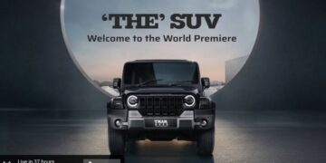 mahindra thar roxx live stream youtube