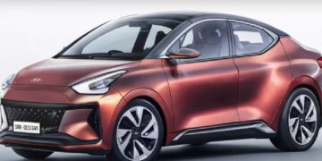 Next-Gen Hyundai Aura Imagined