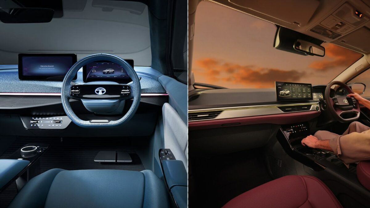 Tata Curvv Concept vs Real Model Interior Differences