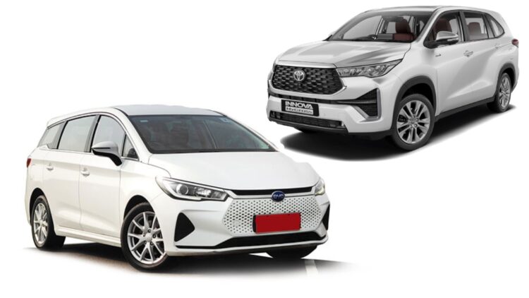 BYD eMax-7 Rivals Toyota Innova Hycross