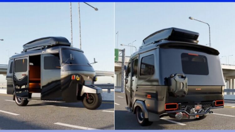 3D Auto Rickshaw Rendering
