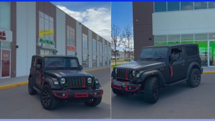 First-Ever Mahindra Thar in Canada Imported from India
