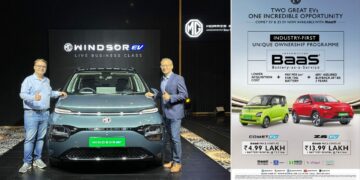 MG ZS EV and Comet EV Get BaaS