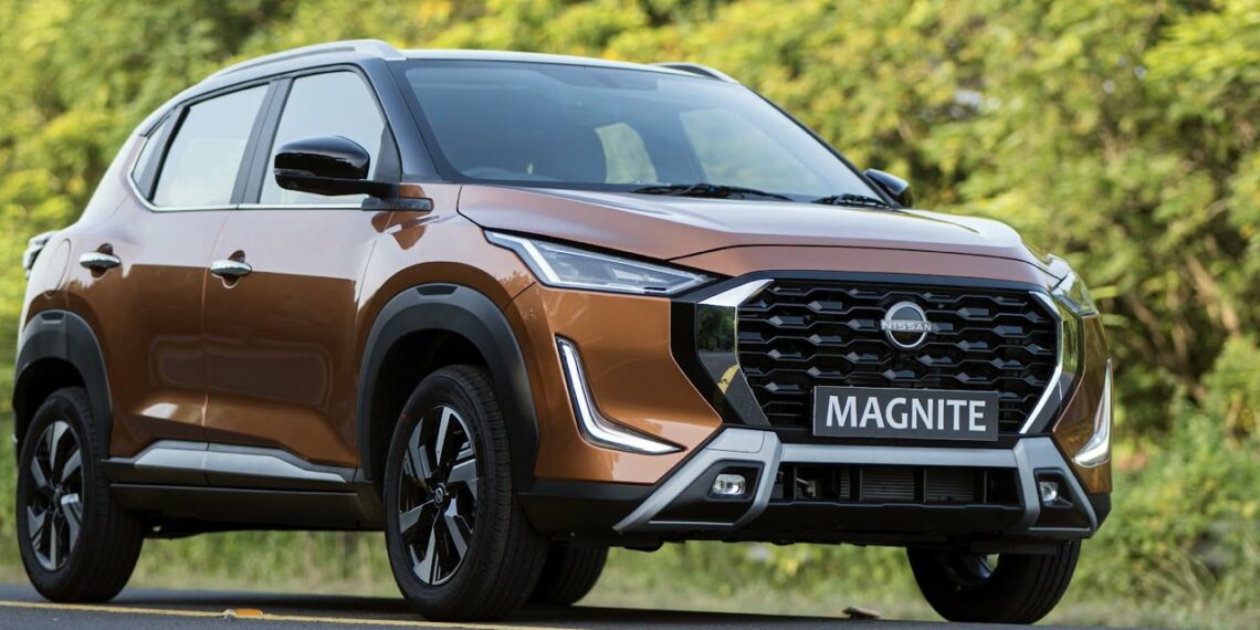 2024 Nissan Magnite facelift Front Three Quarters