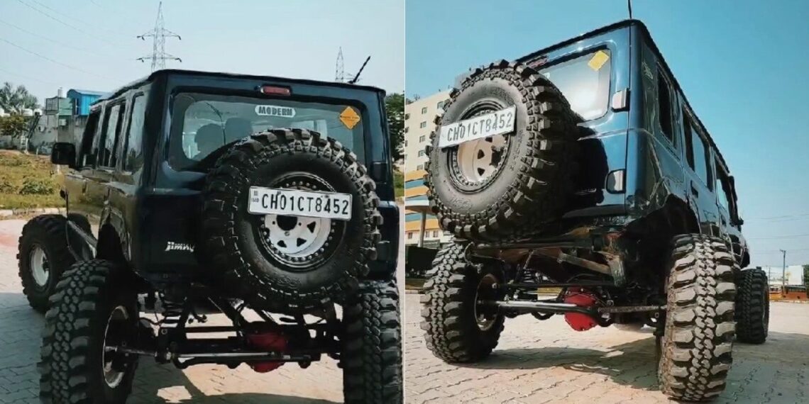 Maruti Jimny Rear Axle Steering