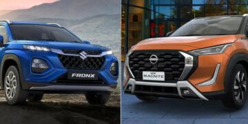 New 2024 Nissan Magnite vs Maruti Fronx Specs Price Features Design Comparison