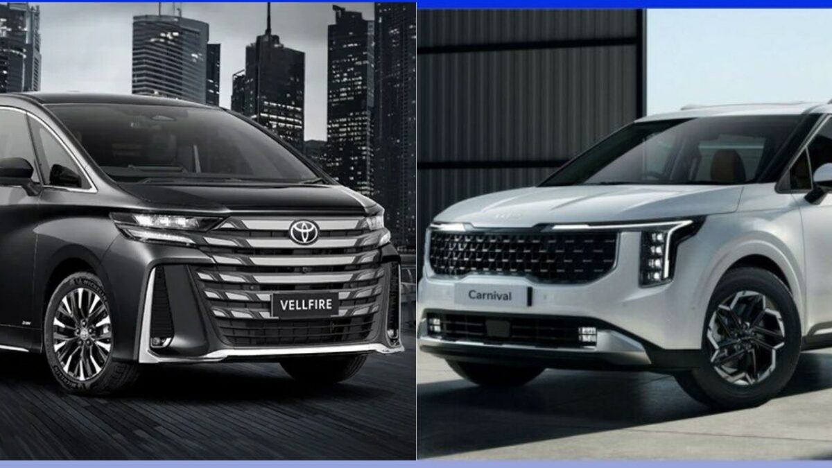 New Kia Carnival vs Toyota Vellfire - Specs, Price, Features