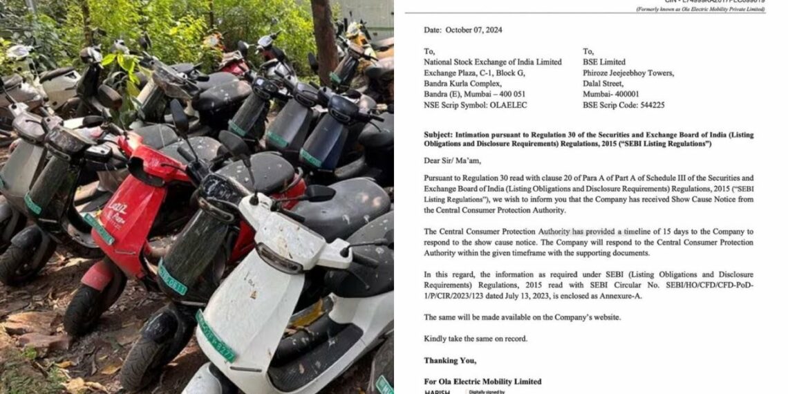 Ola Electric Show Cause Notice