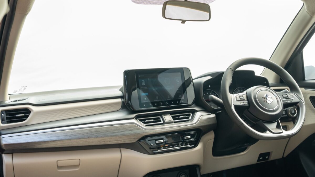 New Maruti Dzire Test Drive Review - Interior Dashboard