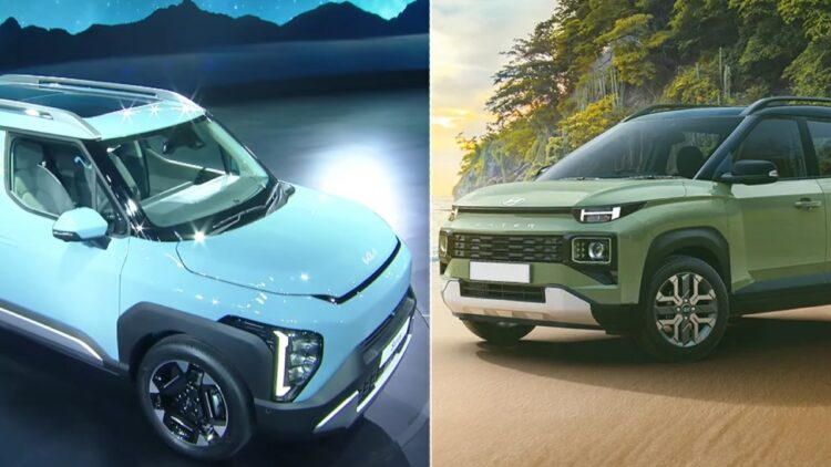 Kia Syros vs Hyundai Exter Specs Features Design Safety Comparison