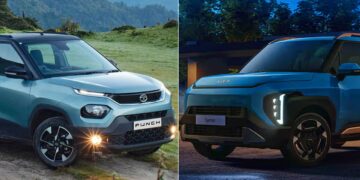 Kia Syros vs Tata Punch Specs Features Design Dimensions Safety Comparison