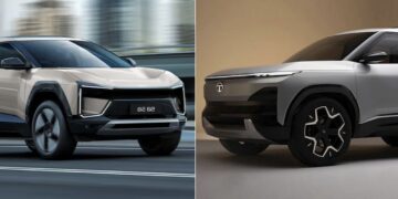 Mahindra BE 6e vs Tata Sierra EV Specs Design Comparison