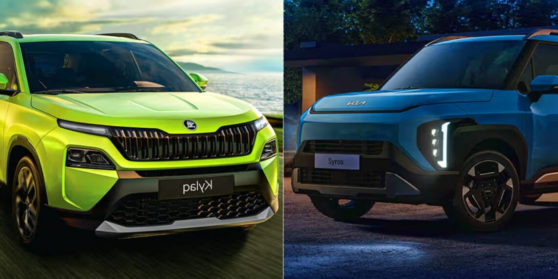 New Kia Syros vs Skoda Kylaq Specs Features Design Price Safety Comparison
