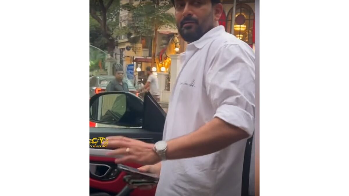 Prithviraj Sukumaran with his Lamborghini Urus