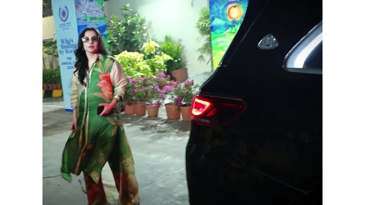 Vidya Balan with her Mercedes Maybach GLS600