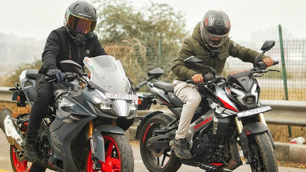 2025 TVS Apache RR310 vs Bajaj Pulsar NS400Z Long Race