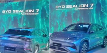 BYD Sealion 7 at Bharat Mobility Expo 2025
