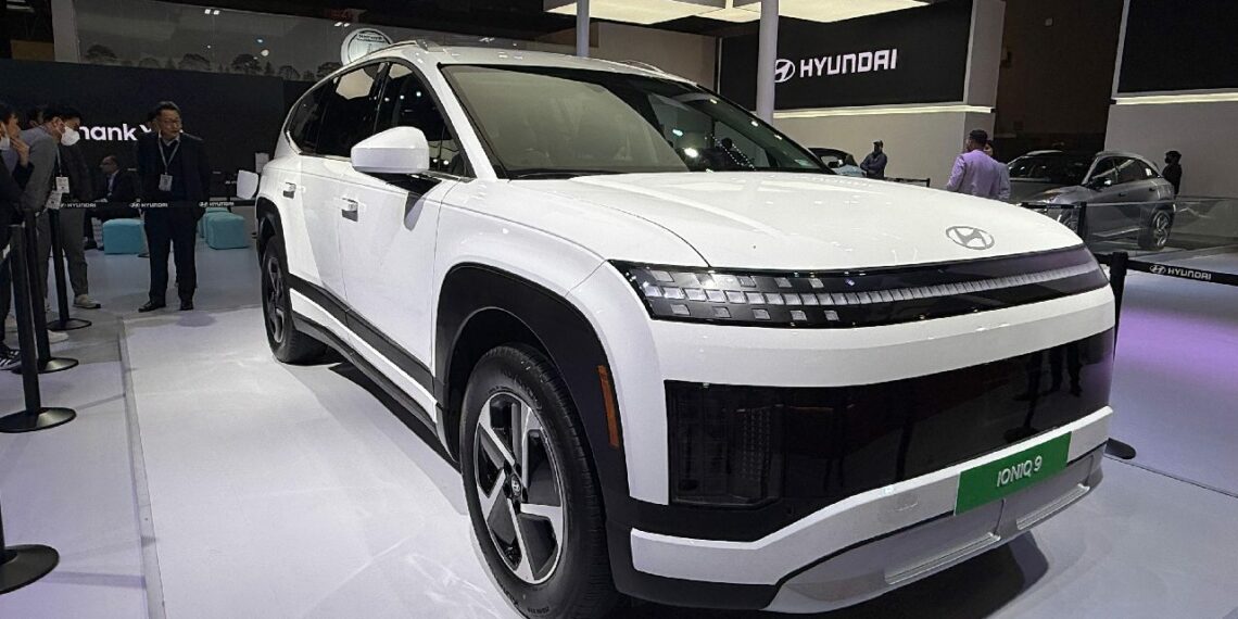 Hyundai Ioniq 9 Revealed at Bharat Mobility Expo 2025