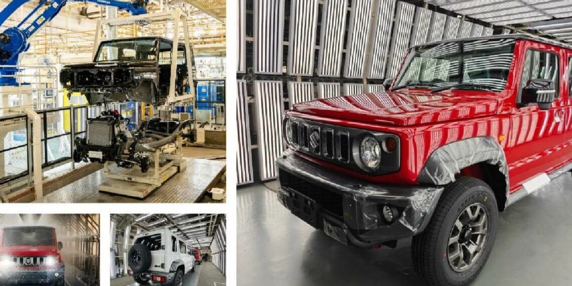Made-in-India Maruti Suzuki Jimny 5-door to be Exported to Japan